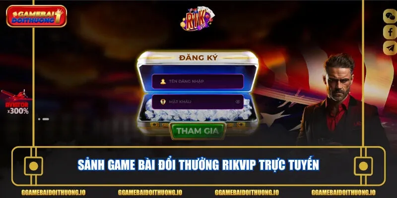 Sảnh game bài đổi thưởng Rikvip trực tuyến